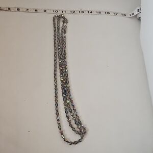 Vintage aurora borealis necklace